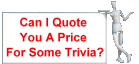 Get a price quote from Trivia Database for trivia questions for your game/project